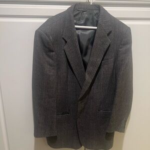 VTG 80s Christian Dior Monsieur Men’s 44R Plaid Blazer